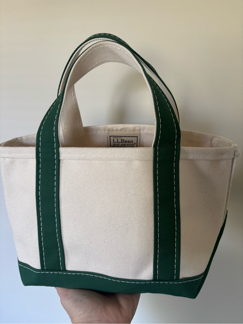 L.L. Bean Boat & Tote Mini Bag in Dark Green